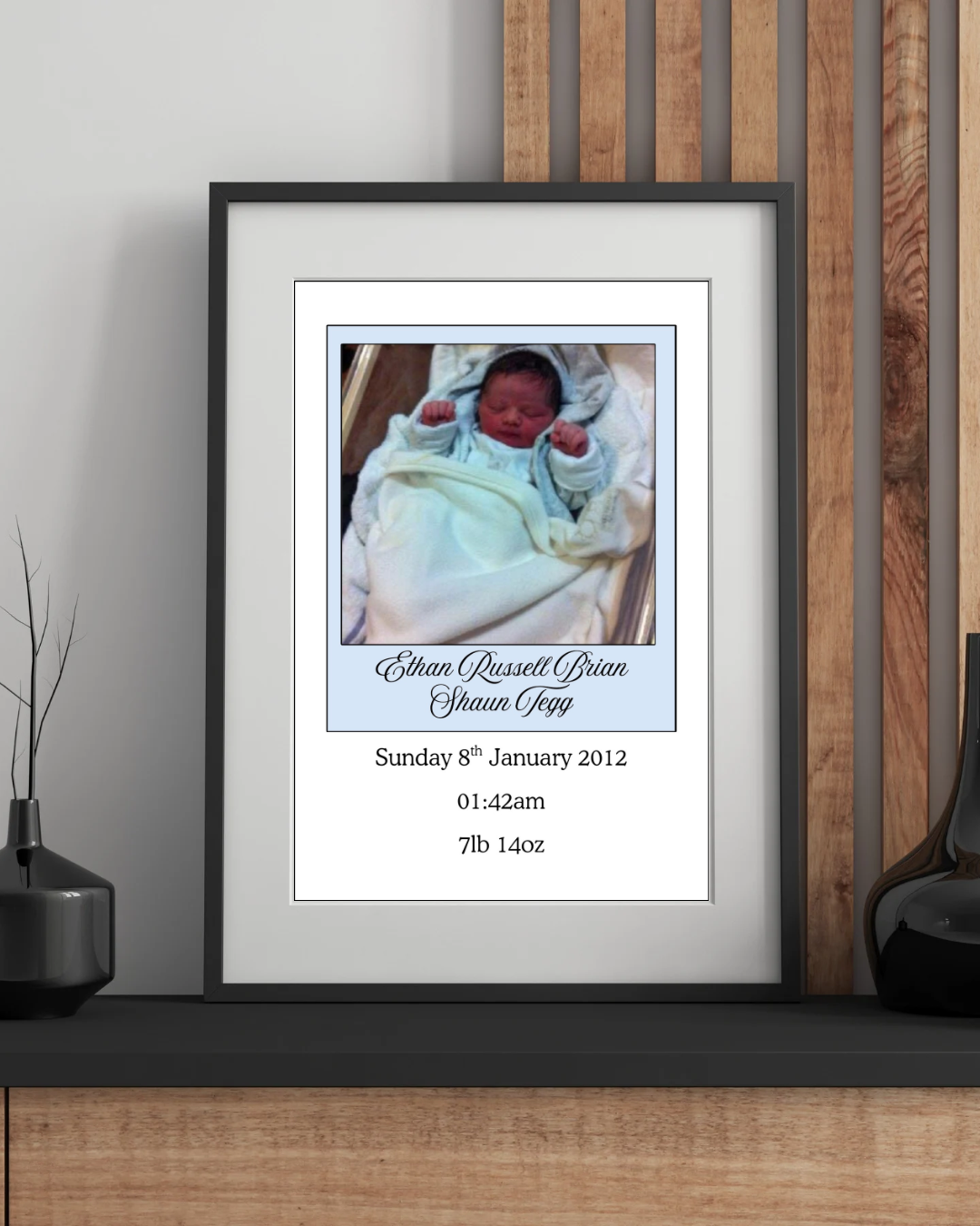 The Day I Was Born - Photo Design