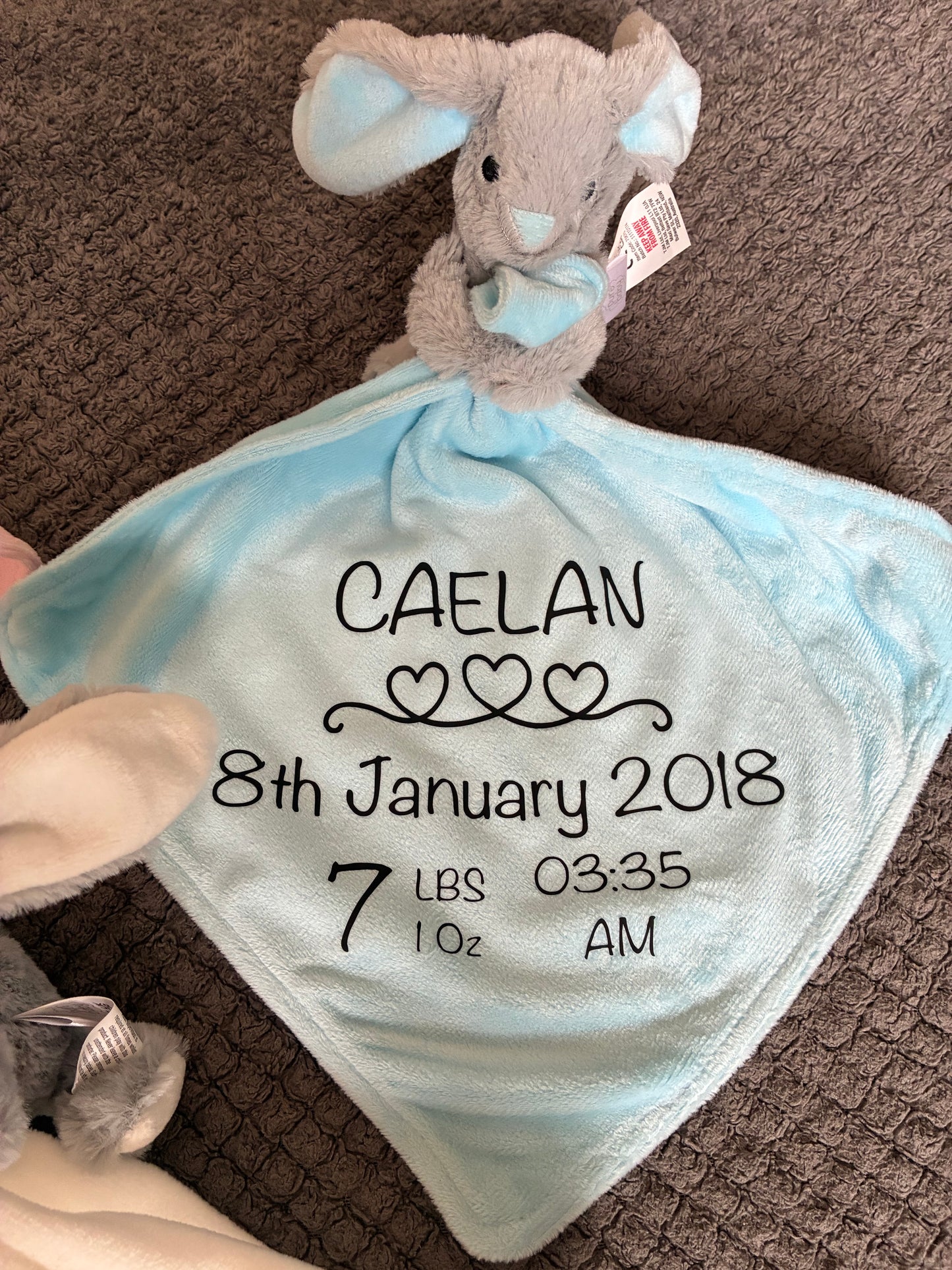 Personalised Baby Comforter