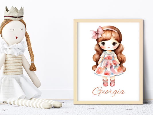 Personalised Ragdoll Print