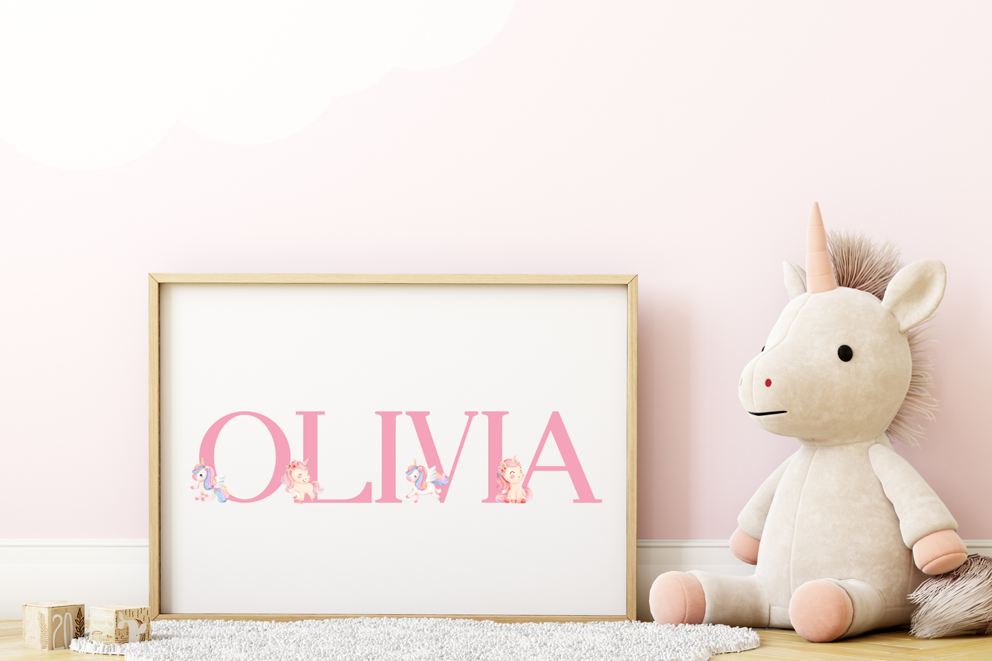 Personalised Dinosaur or Unicorn Name