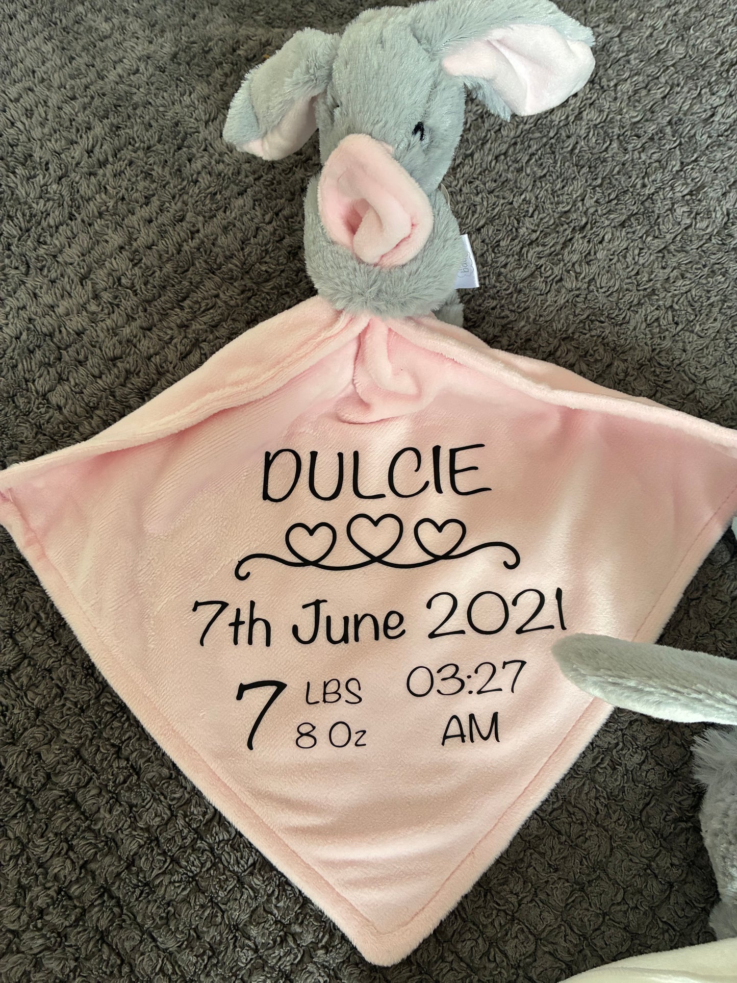 Personalised Baby Comforter