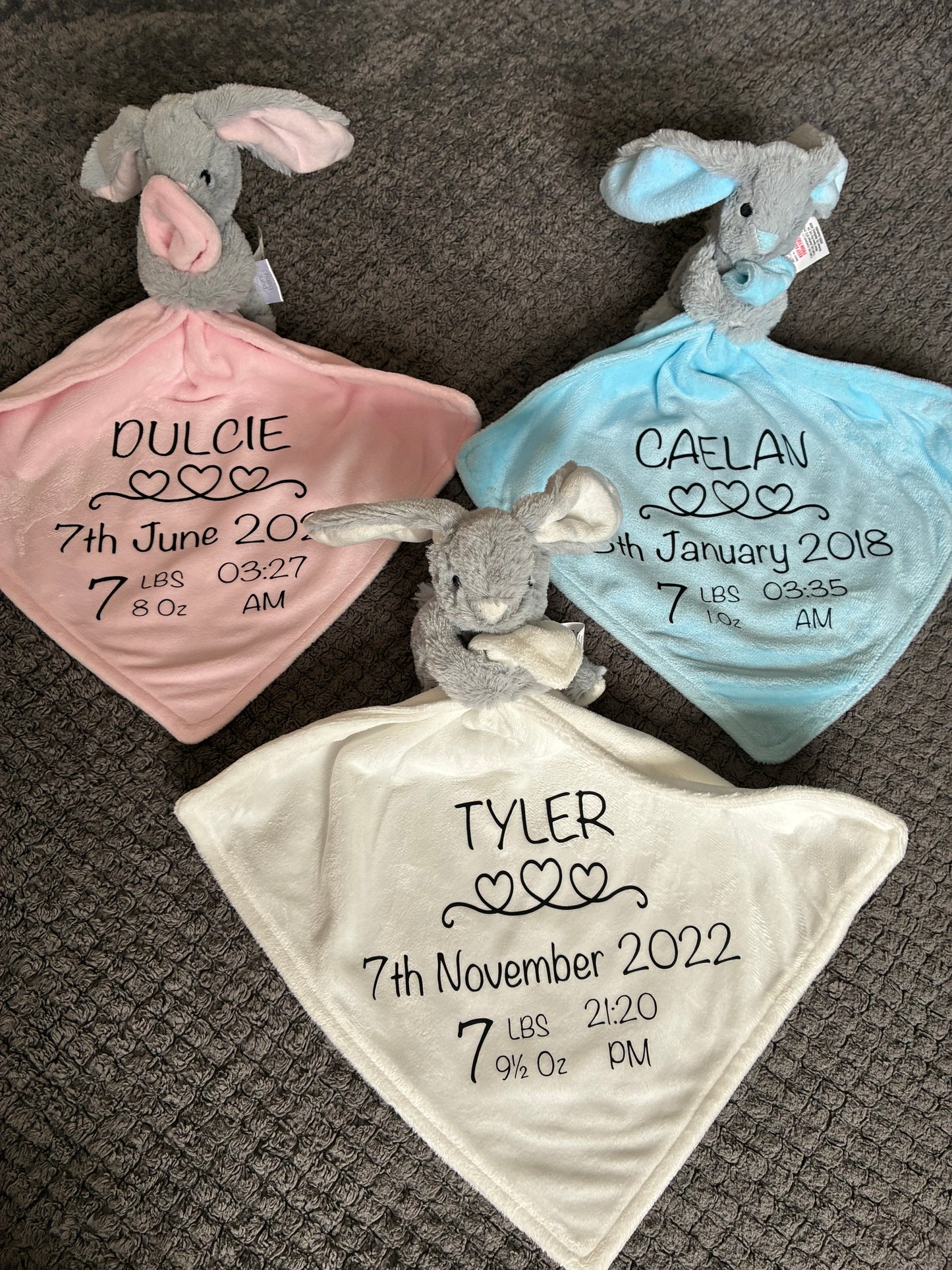 Personalised Baby Comforter