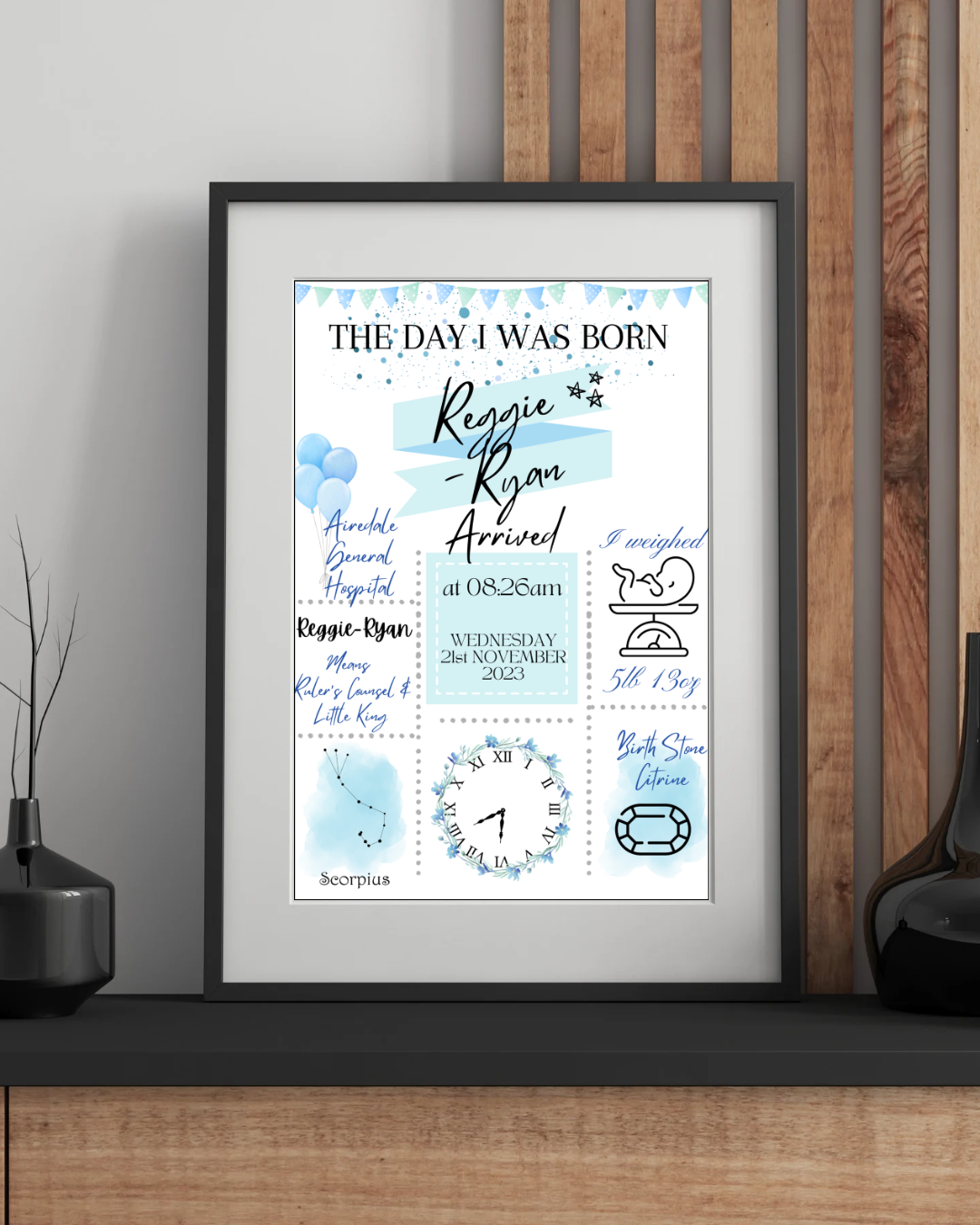 The Day I Was Born - Detailed Design